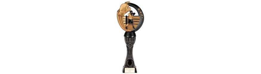 RENEGADE II BOXING TOWER RESIN TROPHY - 4 SIZES - 25CM - 33.5CM RENEGADE II BOXING TOWER RESIN TROPHY - 4 SIZES - 25CM - 33.5CM